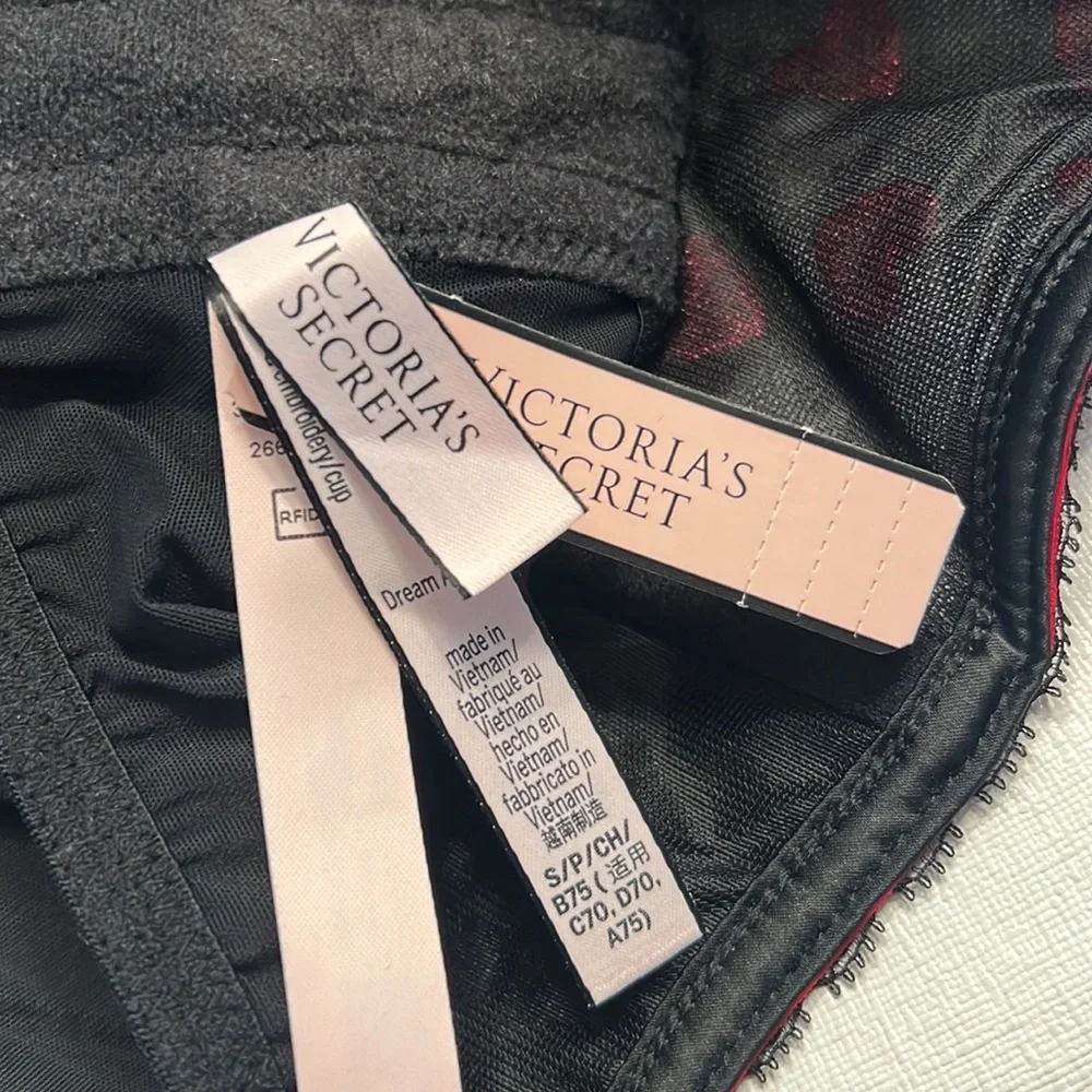 NWT Victoria’s Secret DREAM ANGELS Lightly Lined Heart Embroidery Corset - Picture 7 of 7